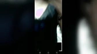 Slim Babe Flashing Her Tits On Video Call With Her Boyfriend