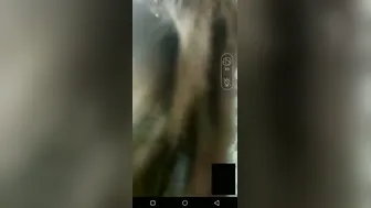 Slim Babe Flashing Her Tits On Video Call With Her Boyfriend