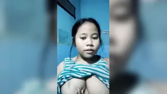 Busty Assamese Babe Going Topless Teasing Her Big Melons On Cam