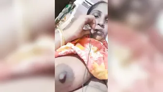 Bhabhi Talking Dirty Showing Me Her Huge Tits And Pussy Lips