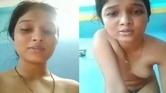 Tall Village Beauty Walking Around Naked Showing Everything