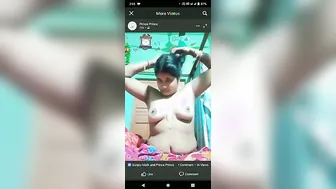 Married Woman Flashing Boobs During Live Stream Going Viral