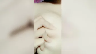 GF Showing Off Her Natural Boobs Teasing Me At Home