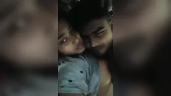 Desi Lovers Getting Intimate Shirtless In Homemade Leaked Clip