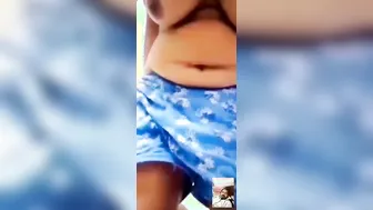 Bhabhi Stripping Naked On Video Call Showing Her Tight Body