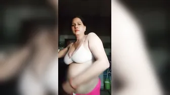 Bhabhi Slowly Removing Her Clothes Revealing Massive Assets
