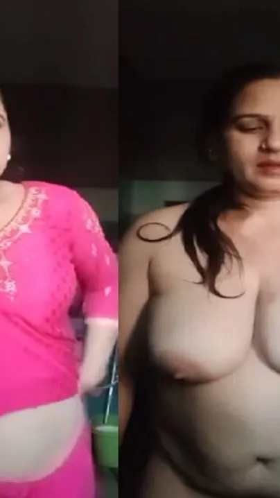 Bhabhi Slowly Removing Her Clothes Revealing Massive Assets