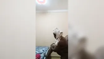 Curvy Aunty Caught Naked After Shower Dripping Wet On Camera