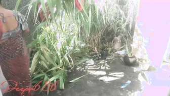 Village Bhabhi Fucking Younger Brother In Law Behind House