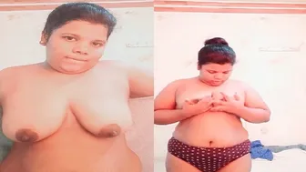 Lonely Bhabhi Teasing Huge Tits Needing Attention At Home Alone