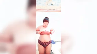 Lonely Bhabhi Teasing Huge Tits Needing Attention At Home Alone