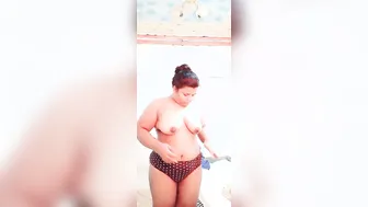 Lonely Bhabhi Teasing Huge Tits Needing Attention At Home Alone