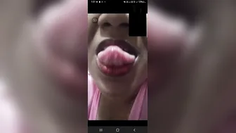 Massaging Mature Aunty Boobs During Our Secret Video Chat