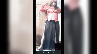 Aunty Stripping Naked And Teasing During Private Video Call