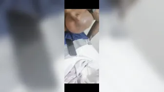 Smiling GF Losing Virginity To Boyfriend First Time Sex