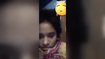 Village GF Showing Her Boobs During Late Night Video Call
