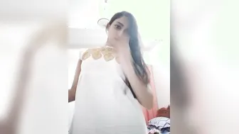 Office Girl Teasing Boss With Her Big Naked Boobs In Private