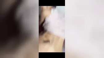 My GF Getting Wild Riding Me On A Bike Ride Outside