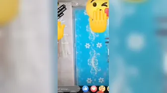 Desi Girl Bathing Naked During Live Video Call Showing It All