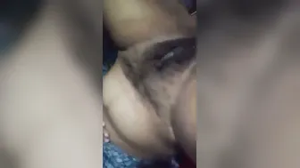 Village Bhabhi Recording Her Big Tits And Pussy In Selfie Video