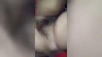 Village Bhabhi Recording Her Big Tits And Pussy In Selfie Video