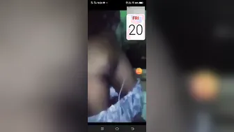 College Babe Stripping Naked During Intimate Video Call Sex