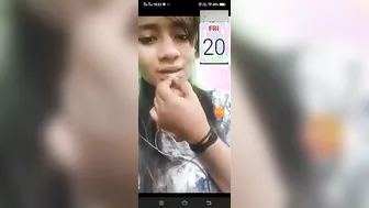 College Babe Stripping Naked During Intimate Video Call Sex