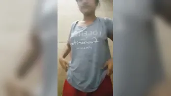 Village Cutie Showing Off Her Naked Tits In Private Leaked Clip