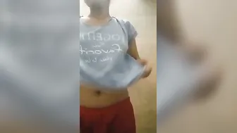 Village Cutie Showing Off Her Naked Tits In Private Leaked Clip