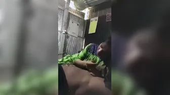 Bengali GF Giving Sloppy Blowjob In Hidden Bedroom