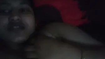 Married Bhabhi Showing Her Big Tits In Selfie Video For Me
