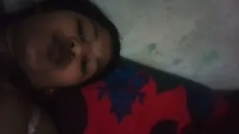 Married Bhabhi Showing Her Big Tits In Selfie Video For Me