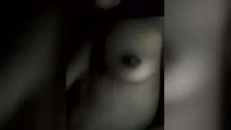 Village Babe Flashing Boobs To Lover In Secret Outdoor Spot