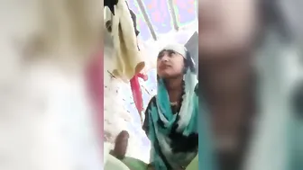 Naughty Cousin Giving Sloppy Blowjob And Stroking His Cock