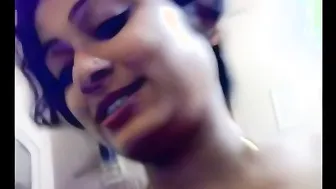 GF Moaning Loud As I Press Her Boobs Outdoors Amateur Mms