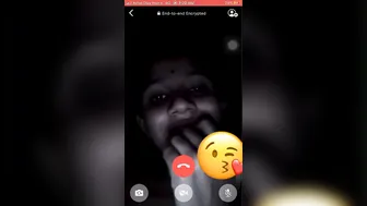 Indian Babe Showing Off Naked Tits On Whatsapp Video Call