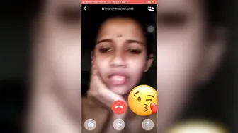 Indian Babe Showing Off Naked Tits On Whatsapp Video Call