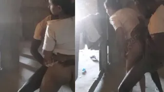 Village Bhabhi Fucking Her Devar Standing Up Hot Homemade Video