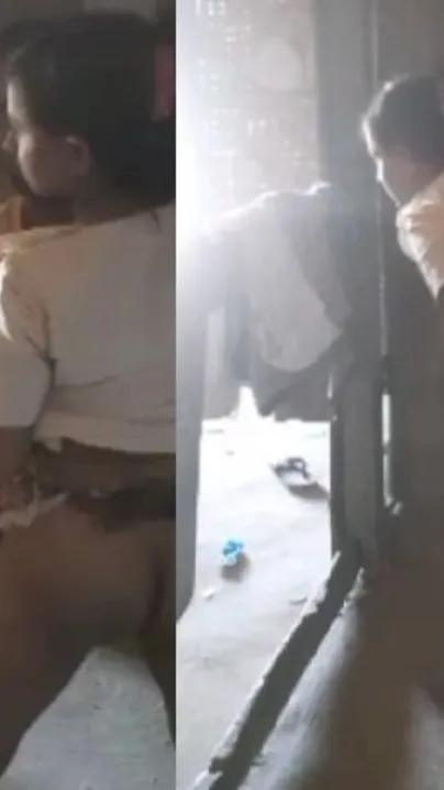 Village Bhabhi Fucking Her Devar Standing Up Hot Homemade Video