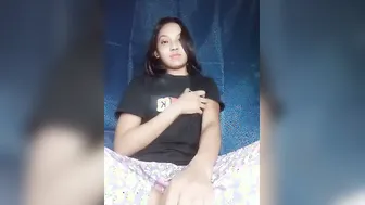 Desi Babe Fingering Both Her Tight Holes In Bedroom Session