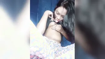 Desi Babe Fingering Both Her Tight Holes In Bedroom Session