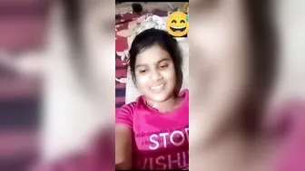 Young GF Showing Off Her Perky Tits To Secret Lover