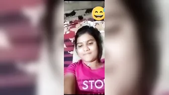 Young GF Showing Off Her Perky Tits To Secret Lover