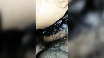 Wife Sucking Hubby's Dick And Licking His Balls In Homemade Clip