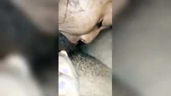 Wife Sucking Hubby's Dick And Licking His Balls In Homemade Clip