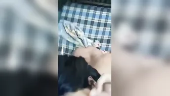 Short Haired GF Giving Messy Blowjob In Leaked Video