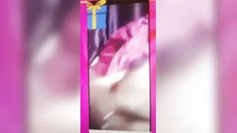 Village GF Flashing Boobs During Video Call With Bf