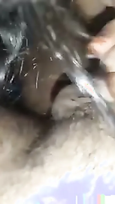 Wife On Knees Sucking Her Husband's Small Cock In Bedroom