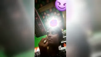 Lonely Married Woman Showing Her Tits Topless In Village Home