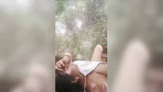 Tamil Aunty Getting Pounded Hard In The Wilderness By Lover
